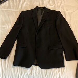 Calvin Klein Black Sport Coat with Notched Lapel